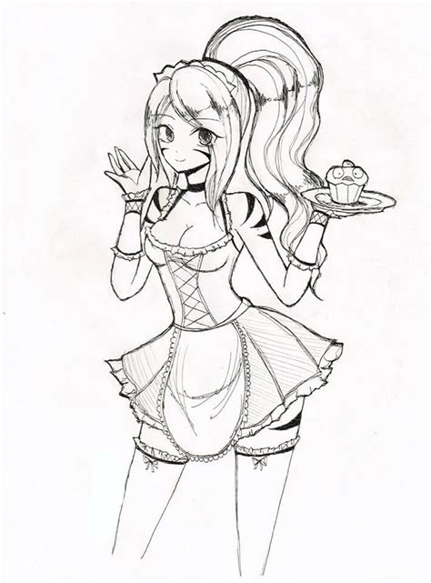 Maid Coloring Pages - Learny Kids