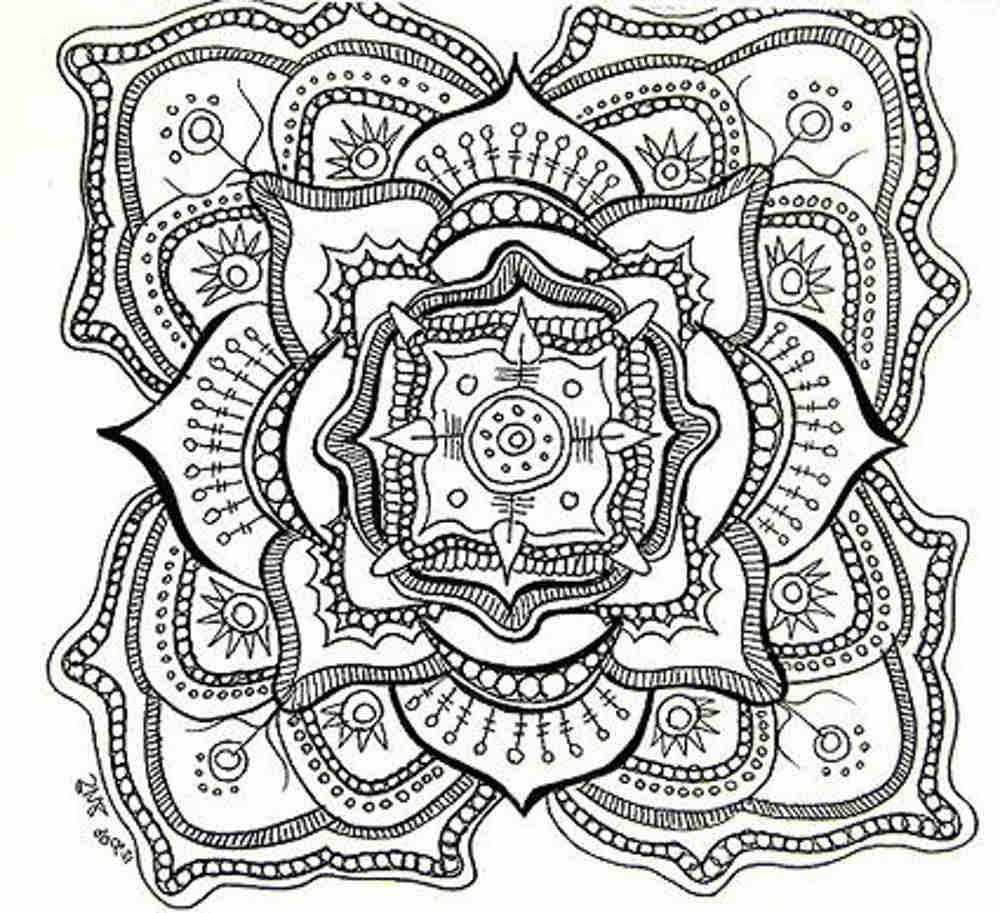 Get Free Printable Abstract Coloring Pages For Kids - Widetheme