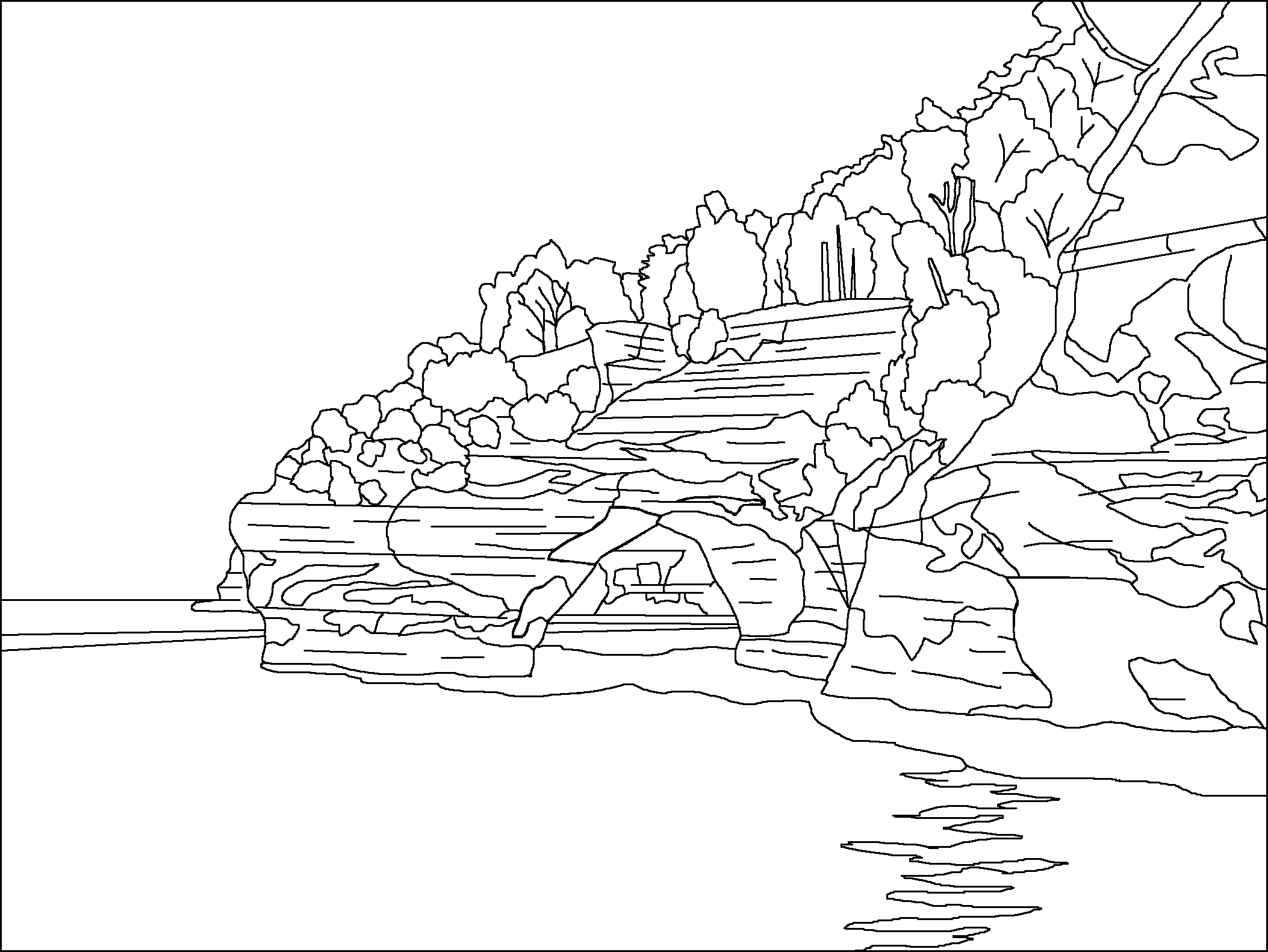 WaveArchBW.gif (2106×1581) | Lake superior, Lake, Coloring pages