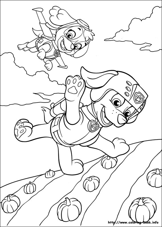 Flying Patrols Coloring Pages