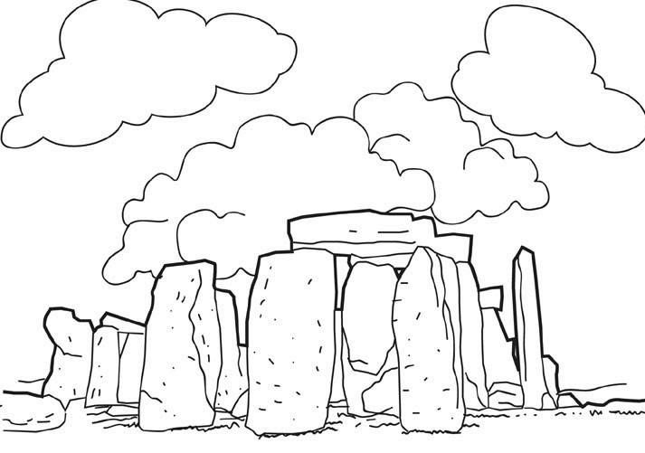 Stonehenge | Coloring pages, Bronze age, Megalithic monuments