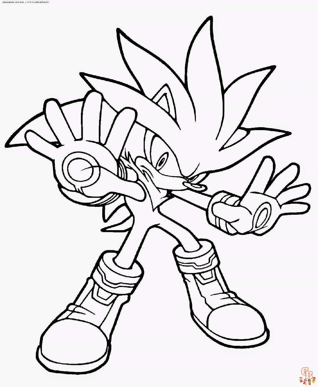 Get Creative with Free Printable Shadow Sonic Coloring Pages
