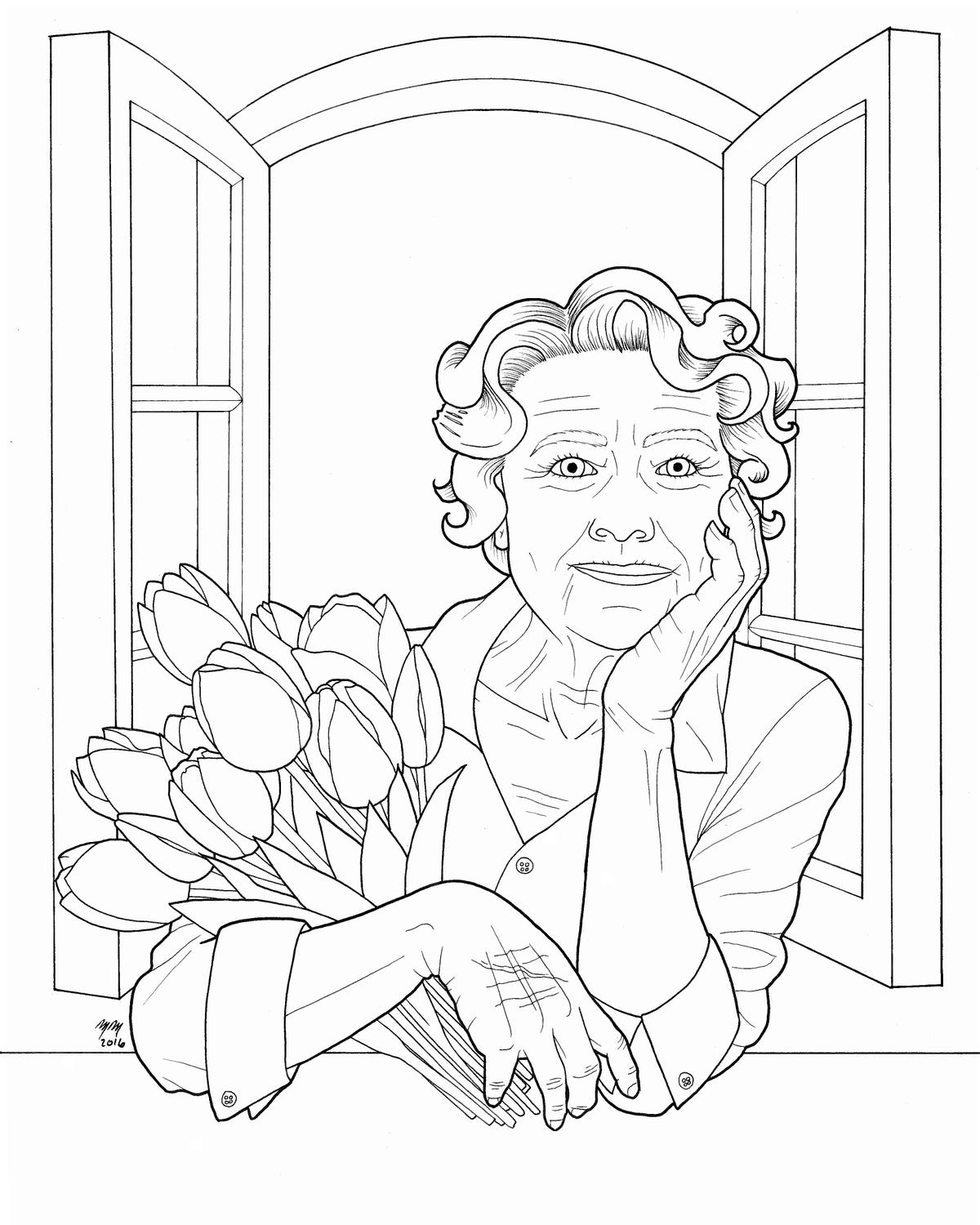 Harpers Ferry artist publishes adult coloring book