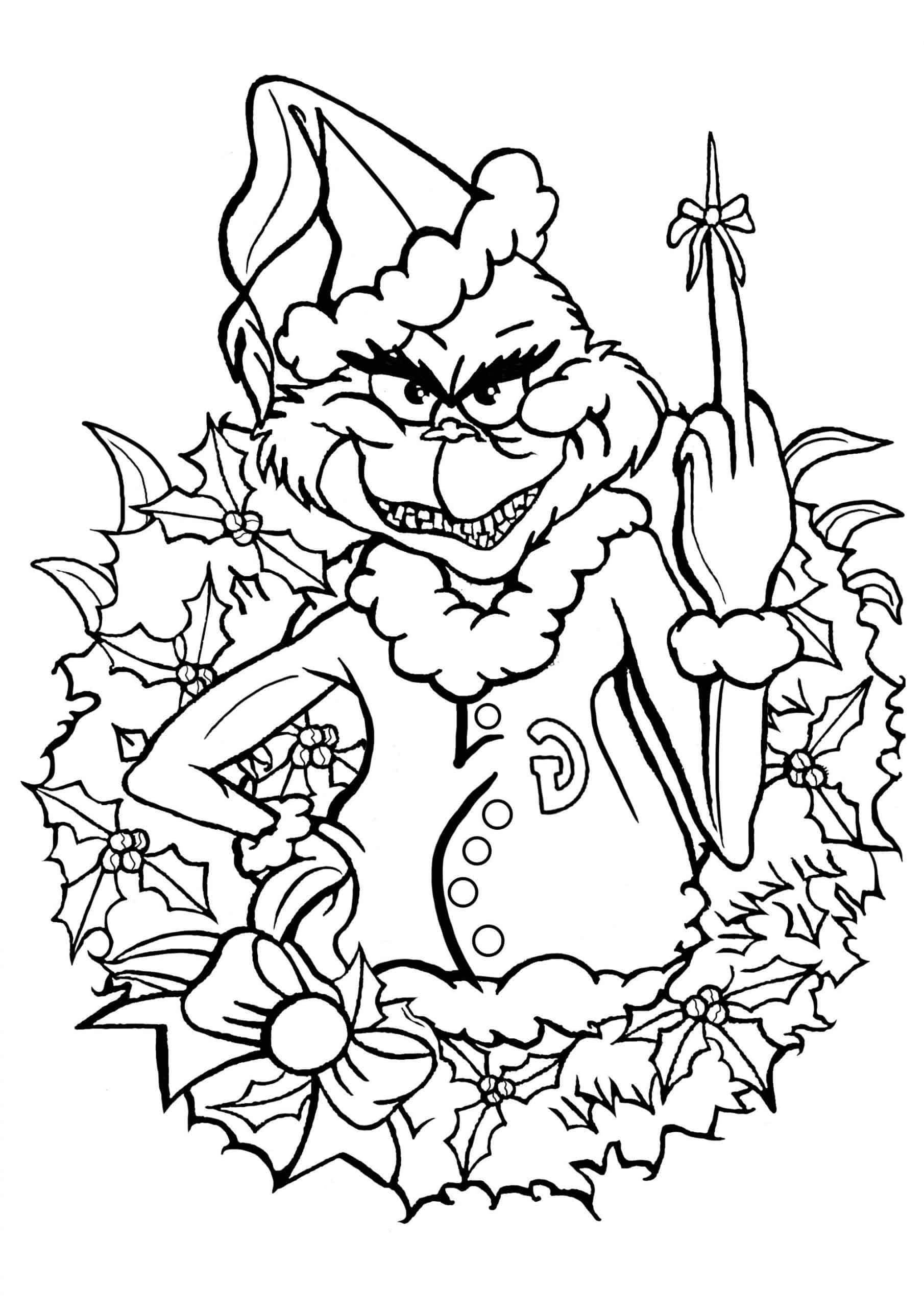 43 Best Grinch Coloring Pages (Free Printables!) | Artsy Pretty Plants