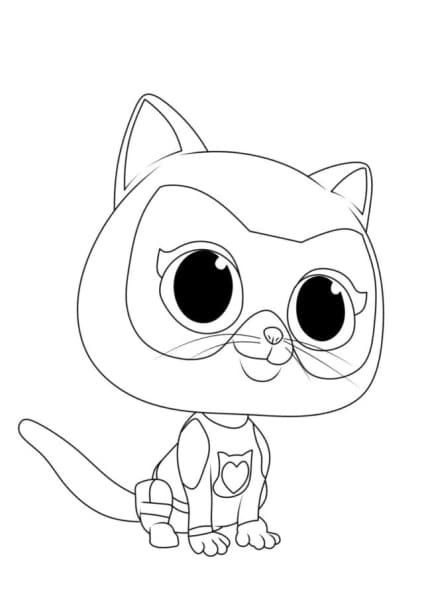 SuperKitties Free Coloring Pages ...