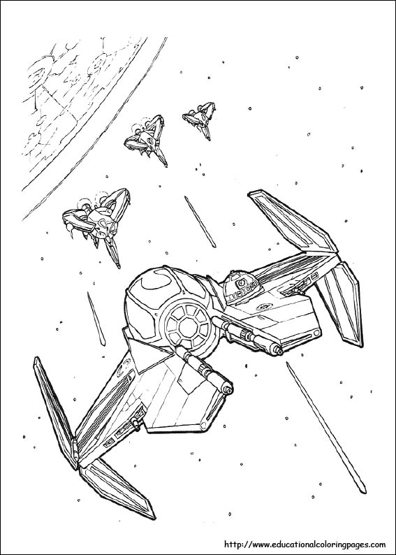 Star Wars Coloring Pages free For Kids