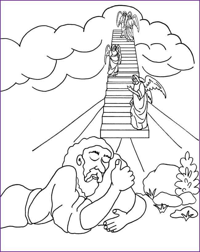 jacobs ladder coloring page - Clip Art Library