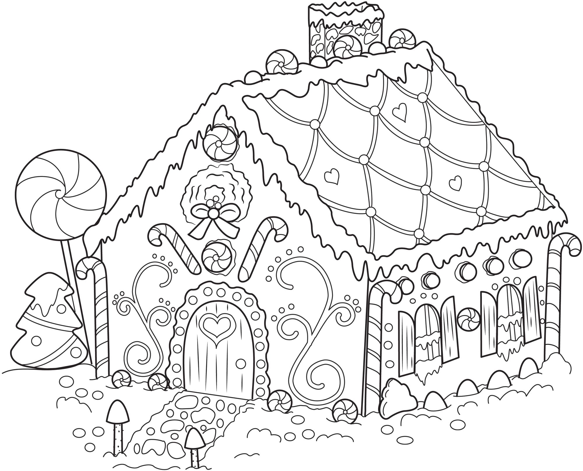 Gingerbread Man Coloring Page (17 Pictures) - Colorine.net | 4769