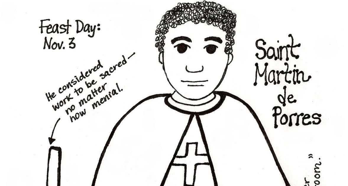 Paper Dali: Nov. 3: the Feast Day of Saint Martin de Porres