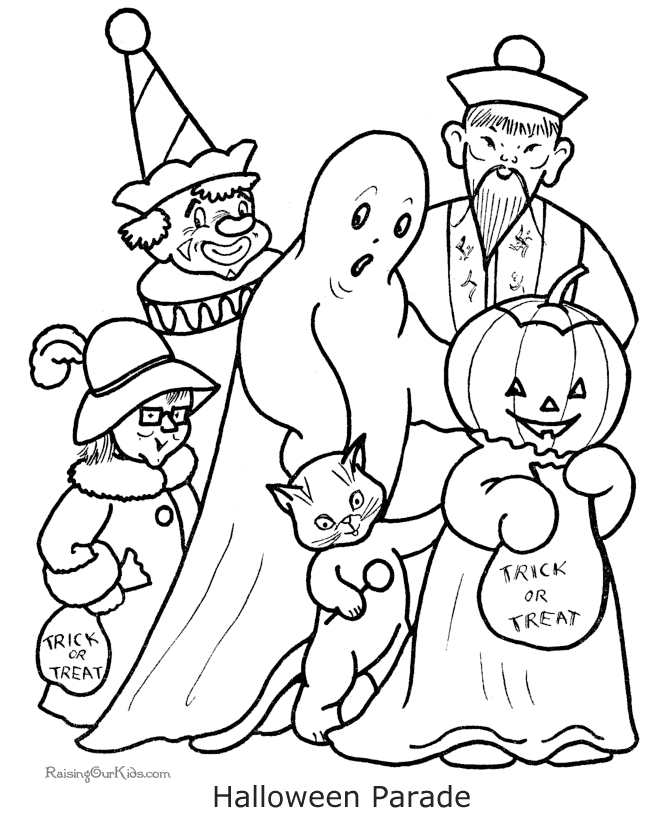 Halloween Coloring Page | sidstudies.com