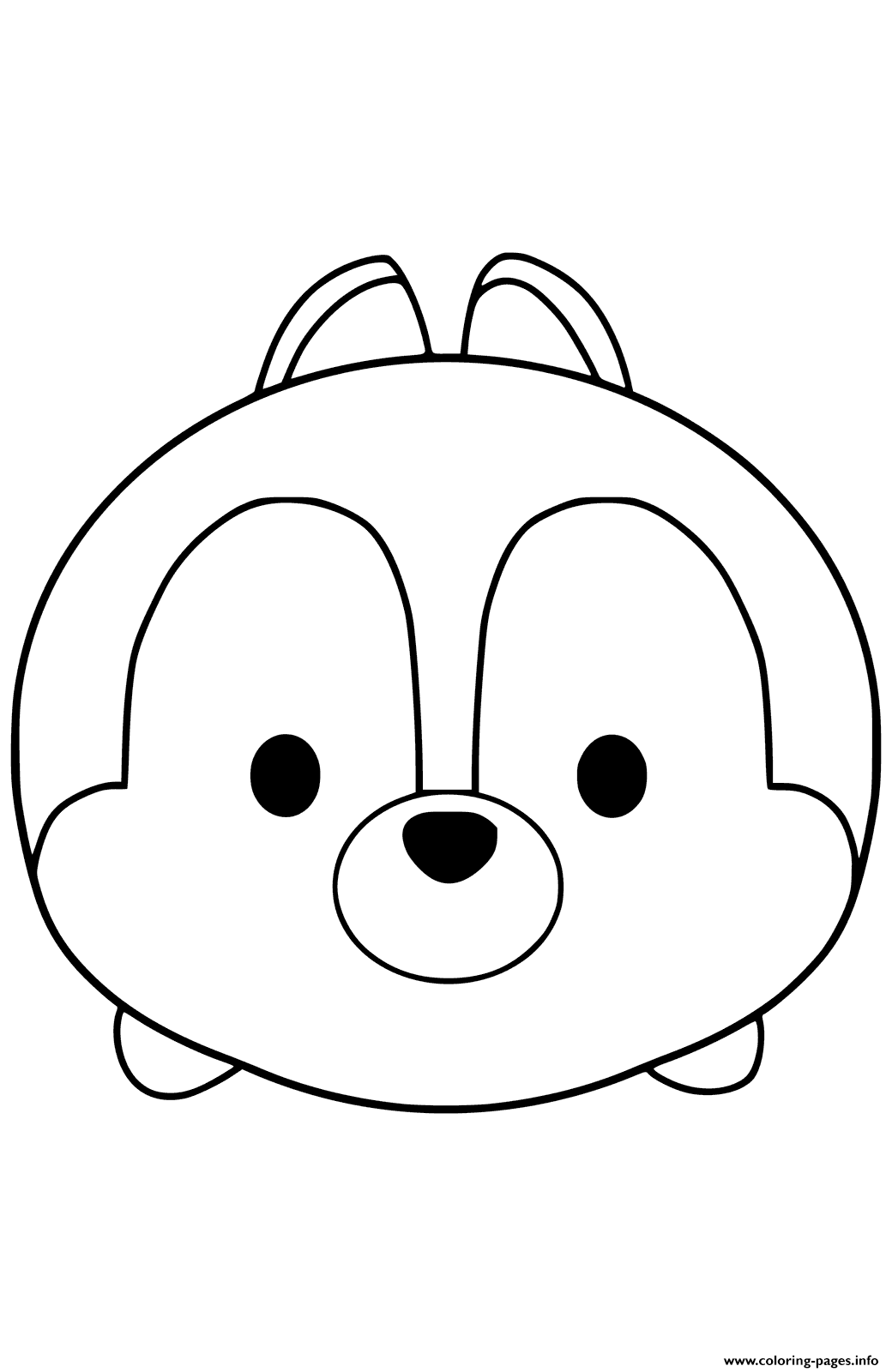 coloring ~ Tsum Chip Coloring Pages Printable 1518806302tsum ...