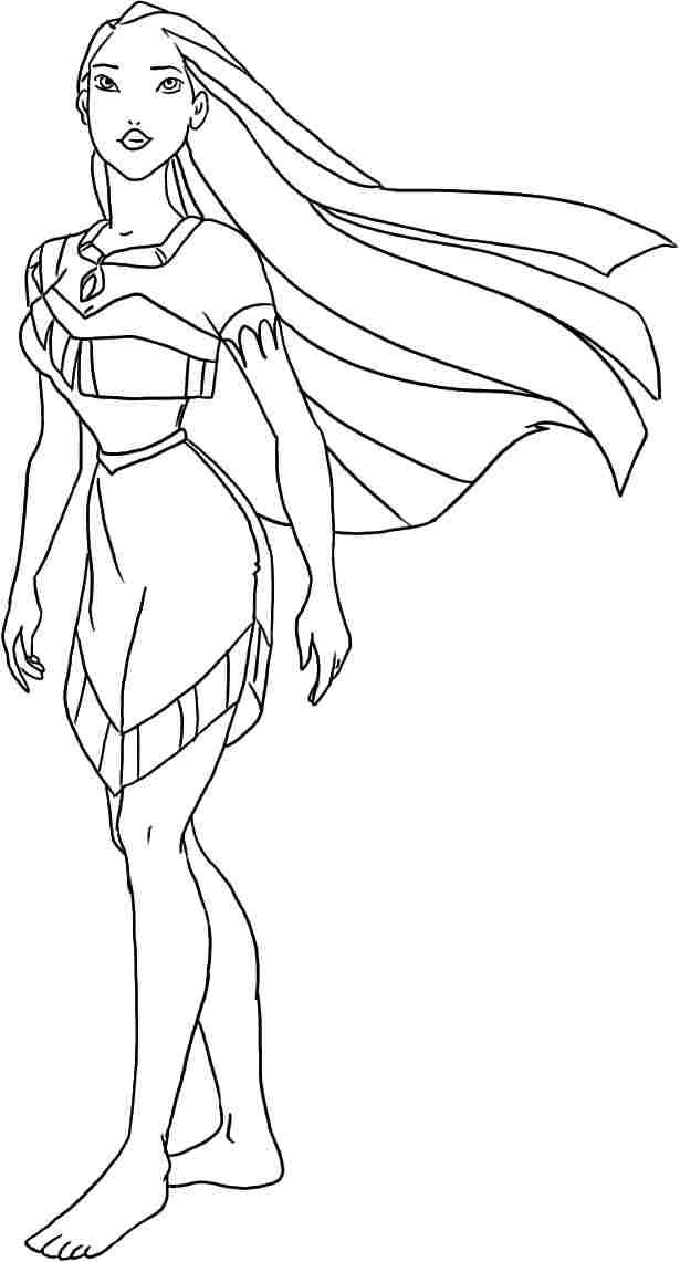 Disney Princess Pocahontas Coloring Pages | disney-princess ...