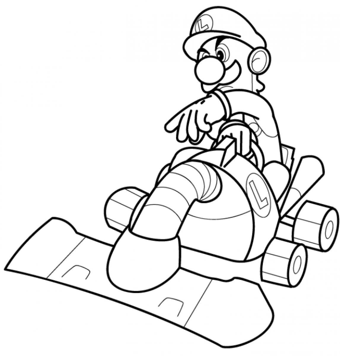 Tremendous Luigi Coloring Pages Image Inspirations Baby Mario And Nintendo  Mansion Super – Approachingtheelephant