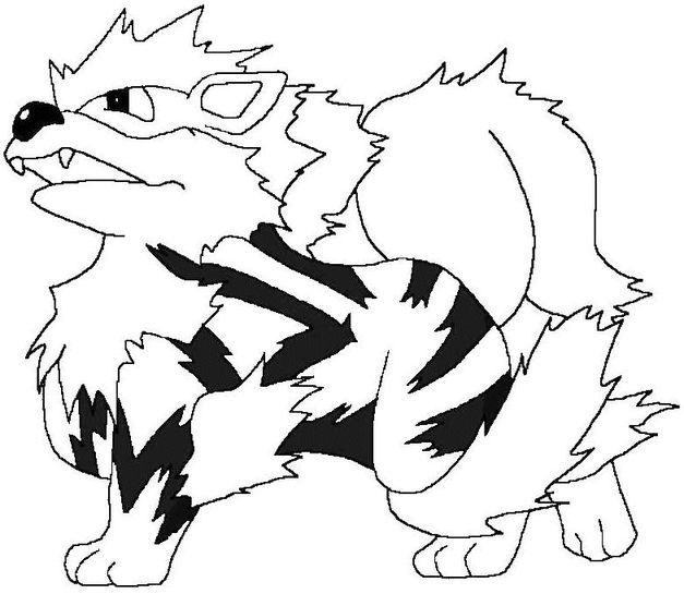 Pokemon Coloring page of horrible Pokemon angry coloring pages