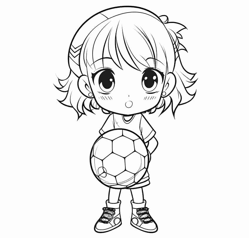 Soccer Coloring Pages - Dive into the ...
