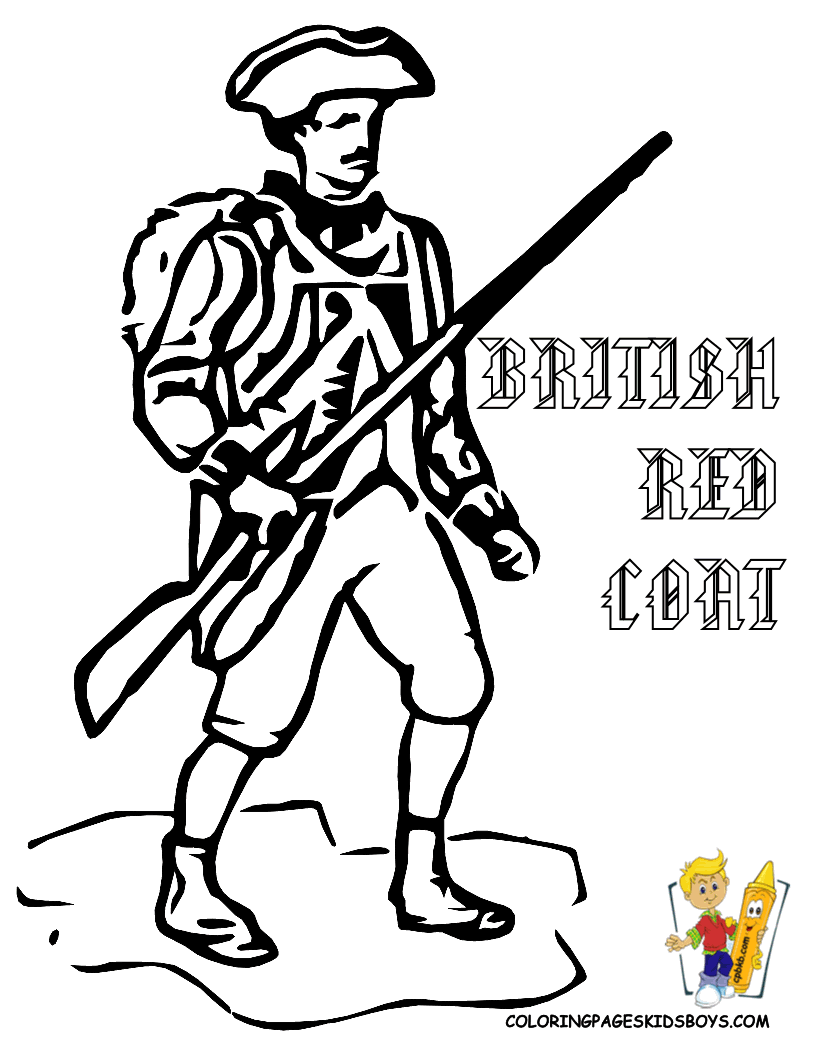 American Revolution Coloring Pages Pdf - Coloring Pages For All Ages