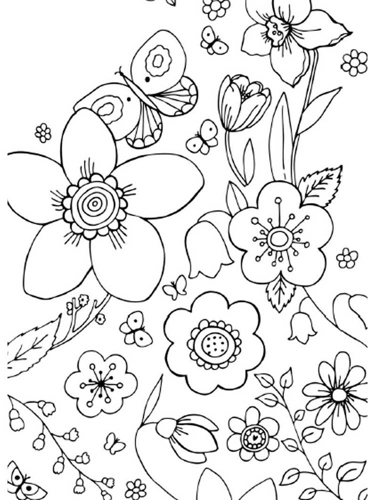Free Easy coloring pages for Adults. Printable to Download Easy coloring  pages.
