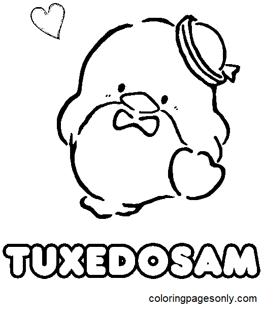 Tuxedo Sam Free Printable Coloring Pages - Tuxedo Sam Coloring Pages - Coloring  Pages For Kids And Adults