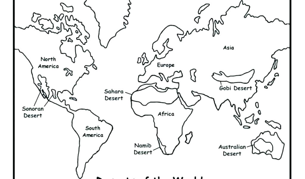 North America Coloring Page at GetDrawings | Free download