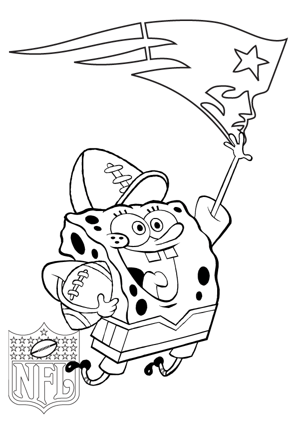 11 Free Printable New England Patriots Coloring Pages – ScribbleFun