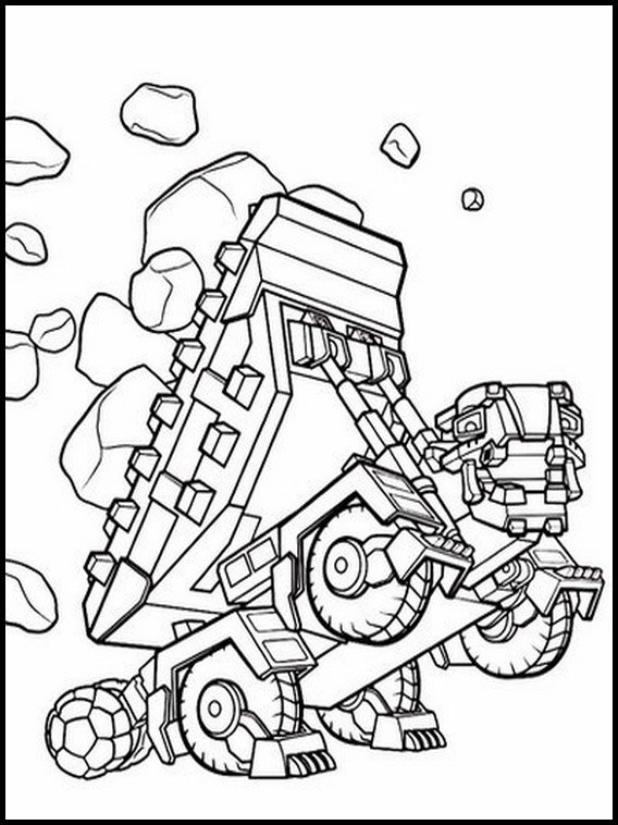 Printable Coloring Sheets Dinotrux 6