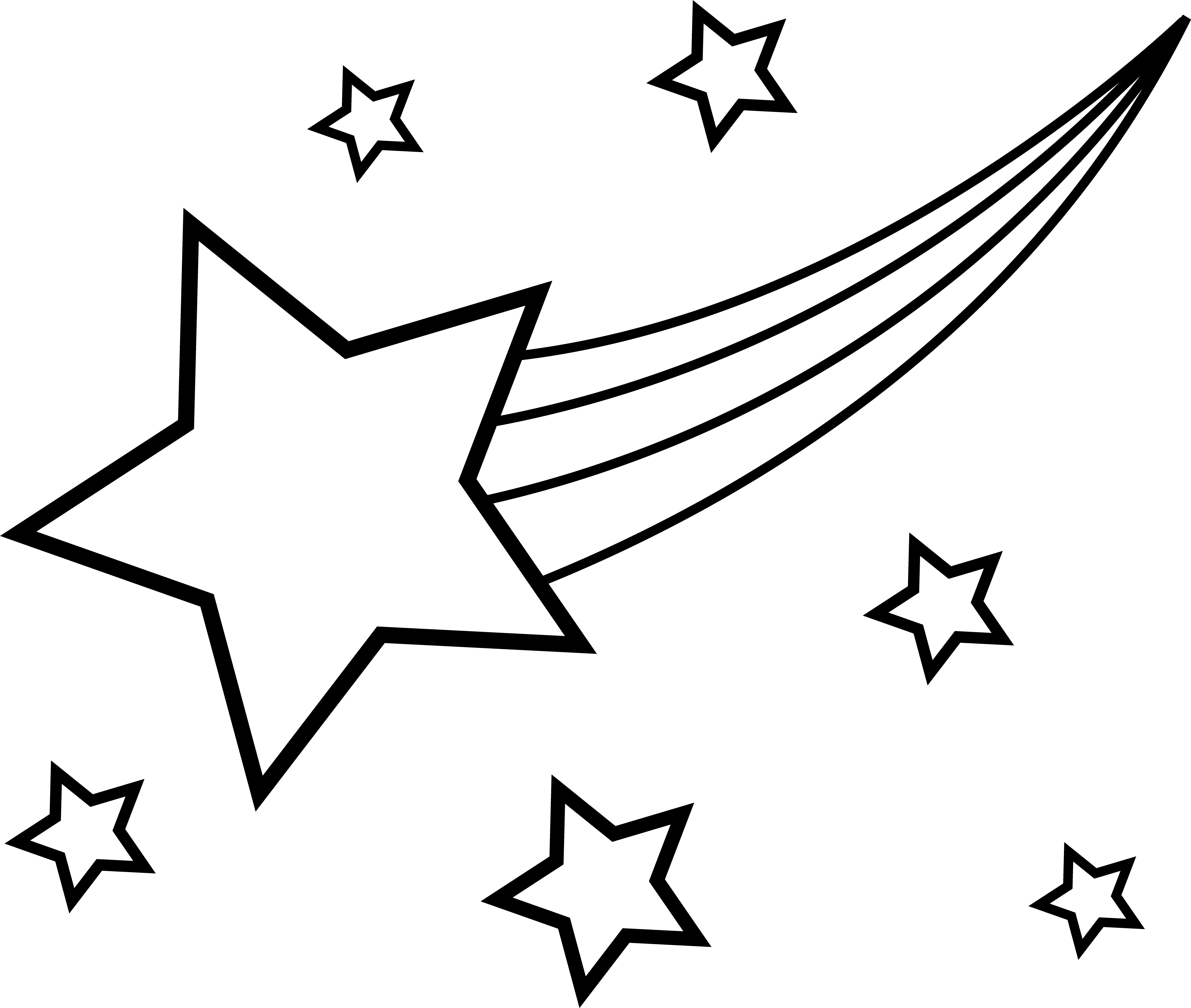 sun moon coloring page - Clip Art Library