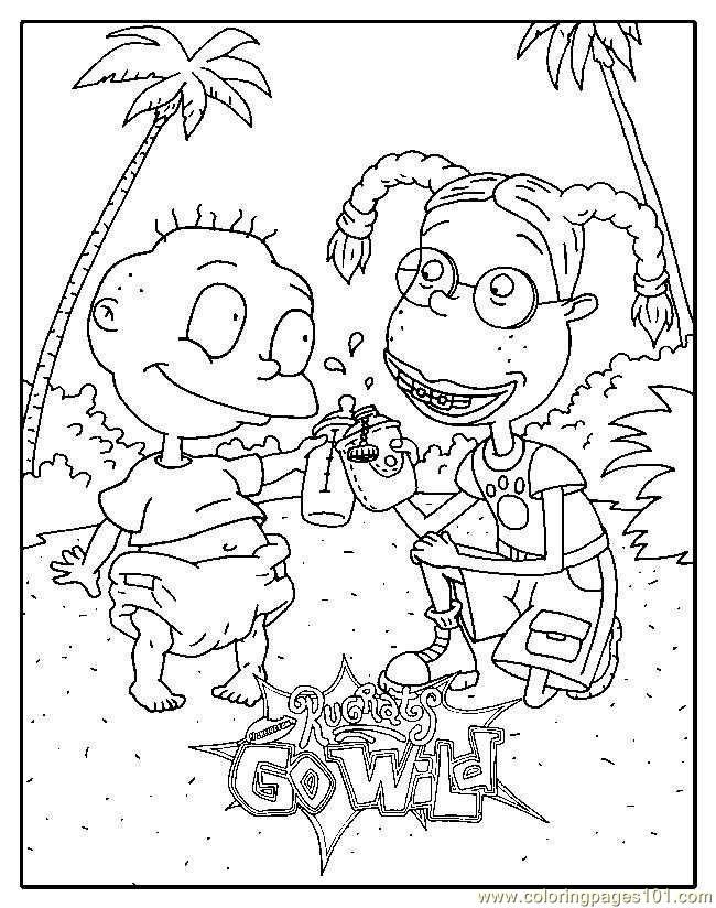 Ed Hardy Coloring Pages | Coloring pages, Coloring pages for kids, Rugrats