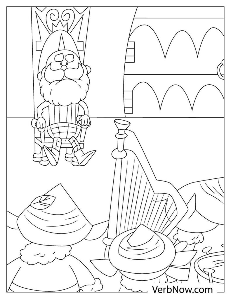 Free RUDOLPH RED NOSED REINDEER Coloring Pages & Book for Download ( Printable PDF) - VerbNow