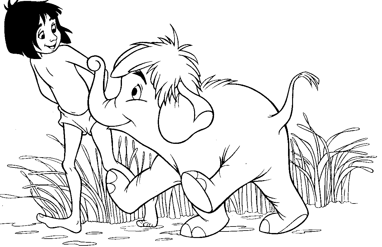 Jungle Book Coloring Pages ...