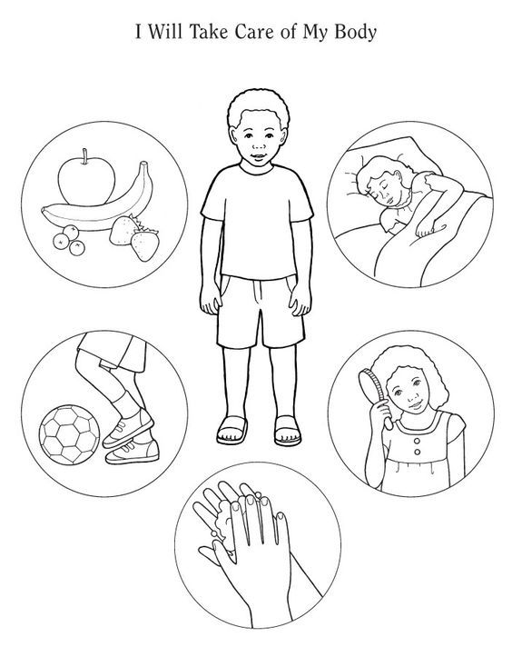 coloring-pages-of-body-parts-364 | ABC fhe lesson stuff ...