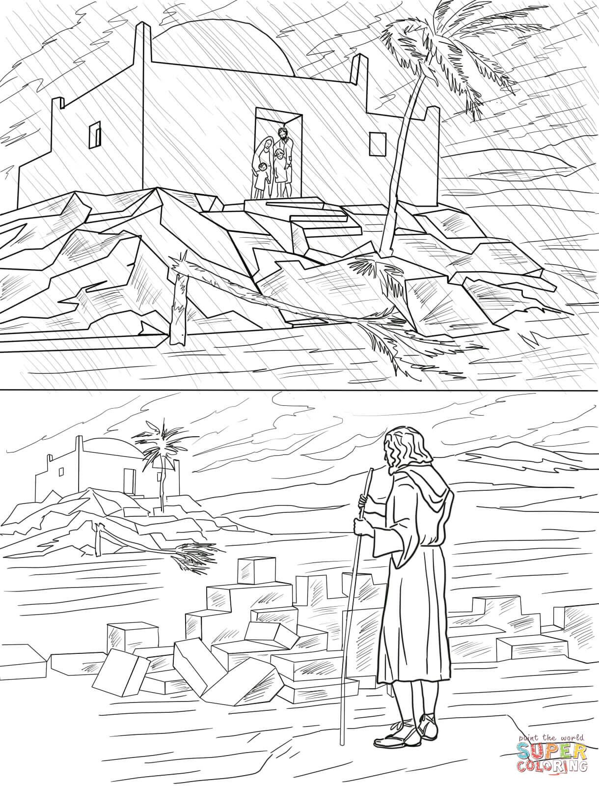 Jesus' parables coloring pages | Free Coloring Pages