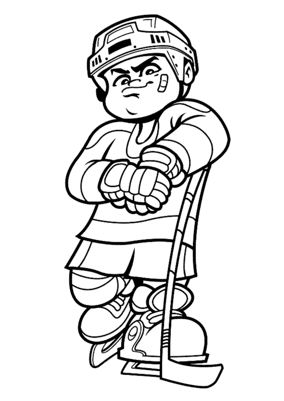 stanley cup hockey colouring pages - Clip Art Library