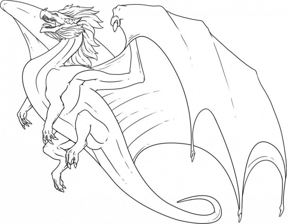 lightning dragon coloring pages - Clip Art Library