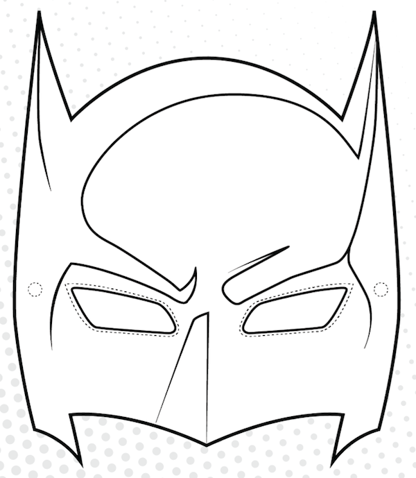 Superhero Printables | Batman mask template, Superhero mask template, Superhero  masks