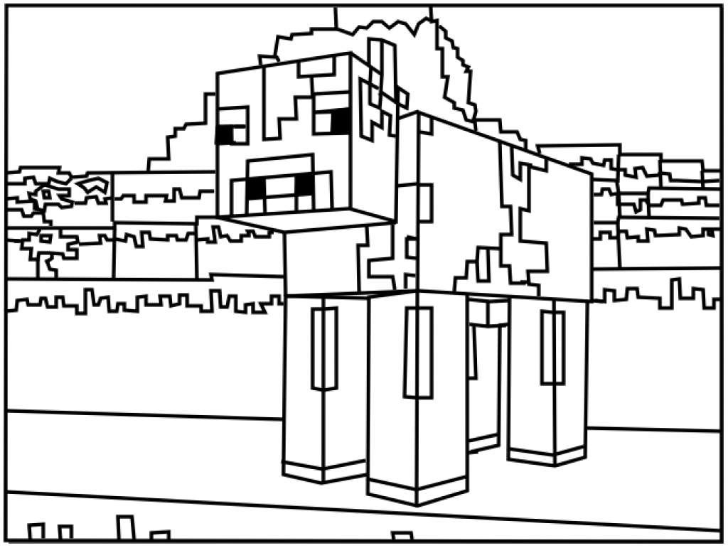 The Most Elegant as well as Lovely Free Minecraft Coloring Pages ...