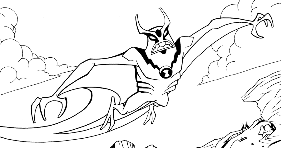 Ben 10 - Jetray by LucianoVecchio on DeviantArt