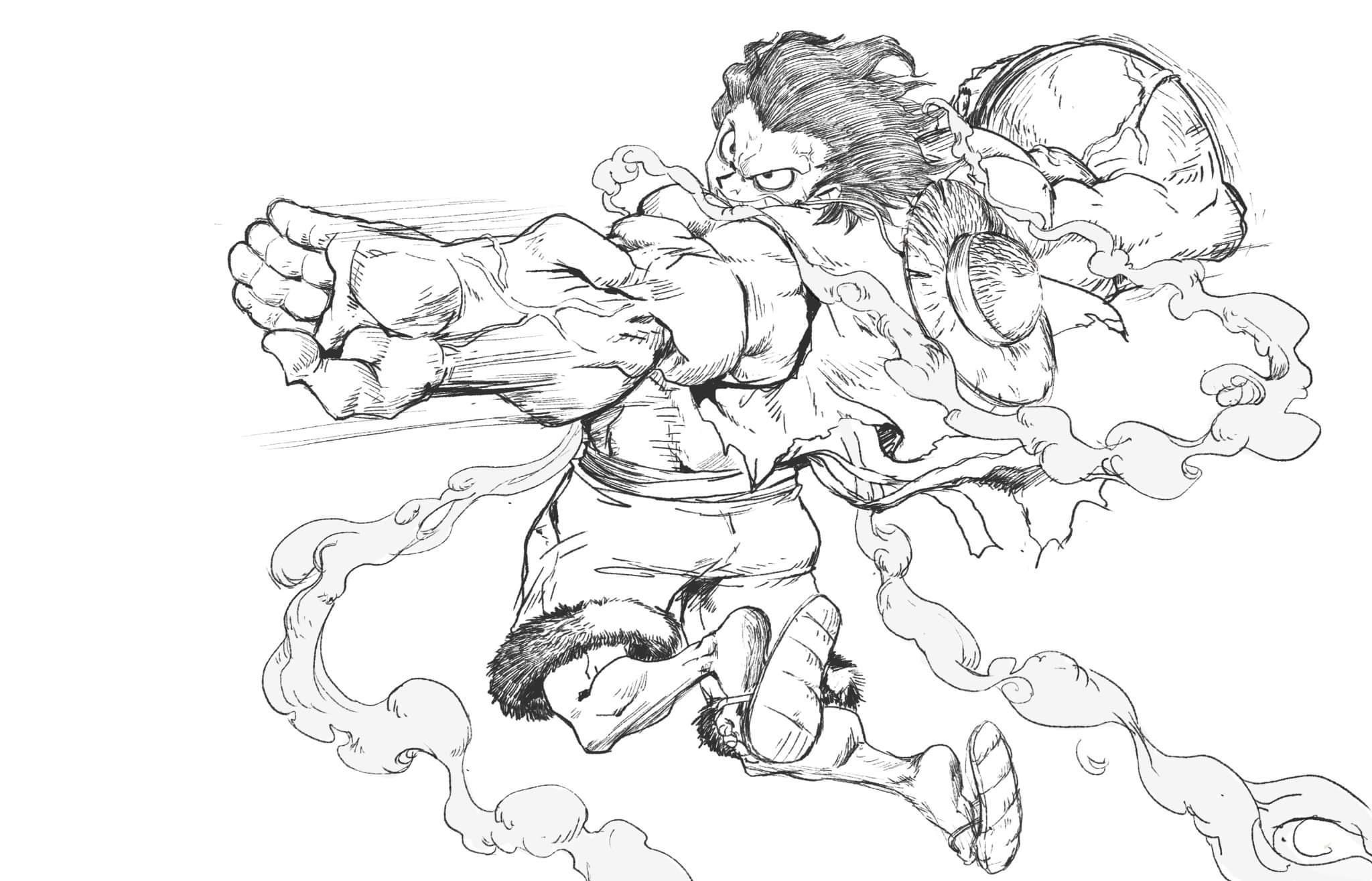 Gear 4 without haki : r/OnePiece
