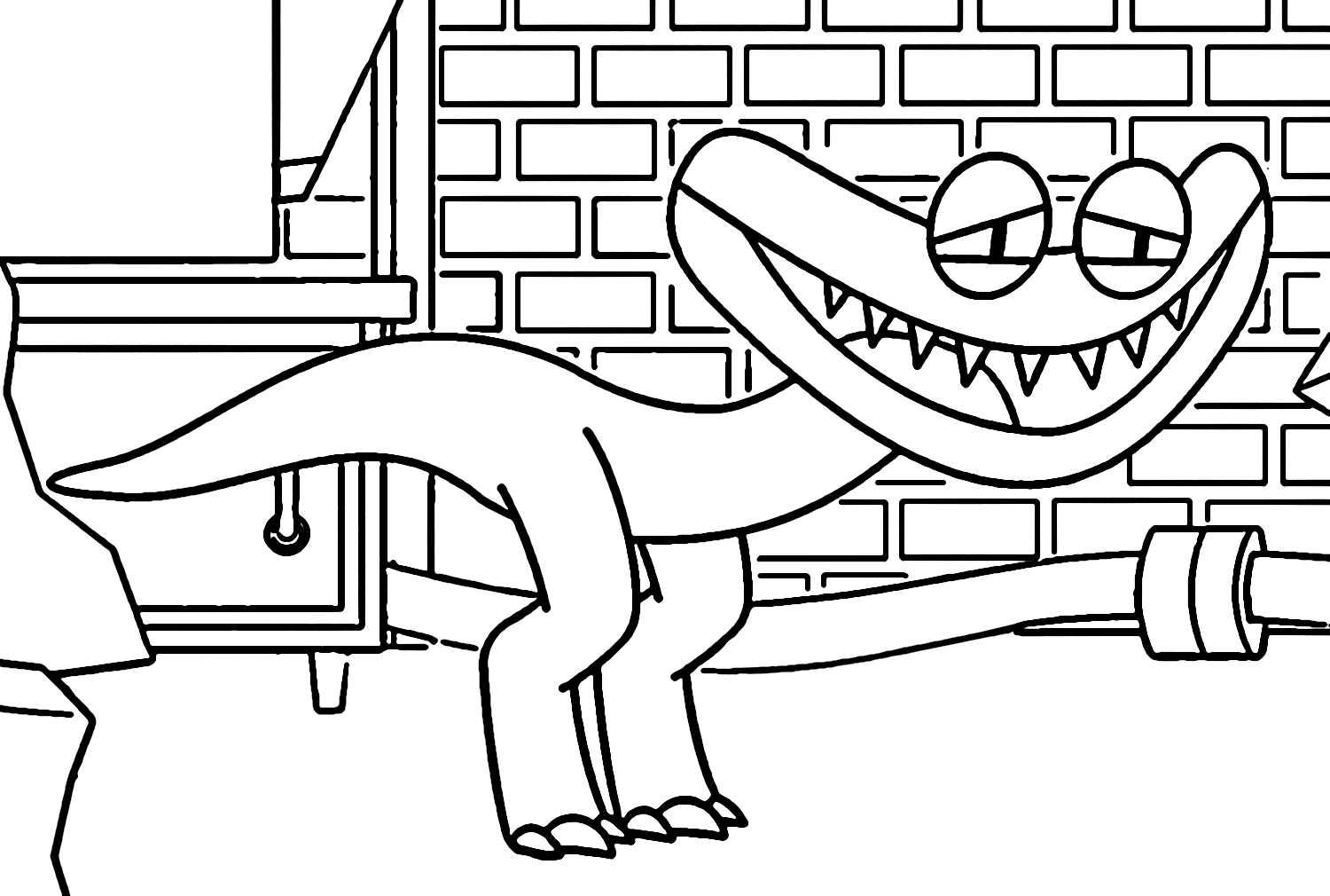 Cyan Rainbow Friends Coloring Pages - Coloring Pages For Kids And Adults in  2023 | Coloring pages for kids, Coloring pages, Rainbow