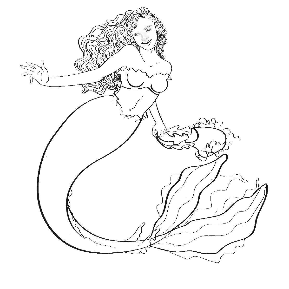 the little mermaid coloring pages 2023 – Having fun with children