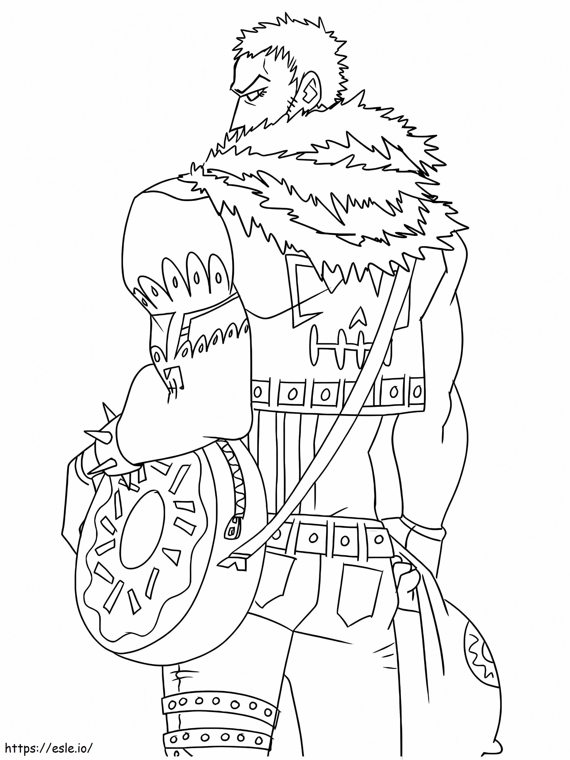 Katakuri De One Piece coloring page