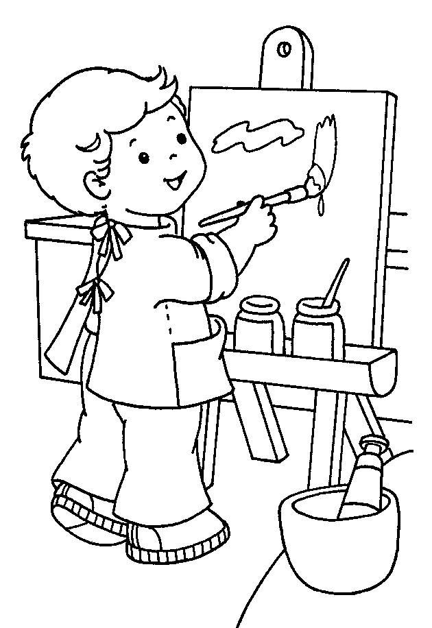 Back To School Coloring Pages For Kindergarten | Drawing and ... | Coloring  pages for kids, Preschool coloring pages, Coloring pages