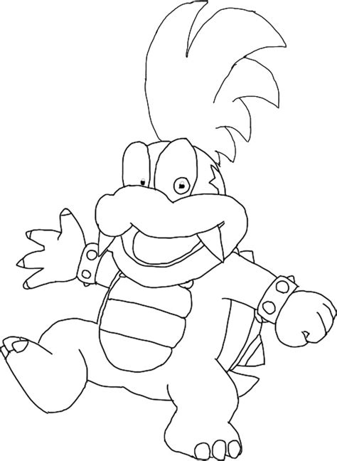 Lemmy Koopa Colouring Pages - Free Colouring Pages