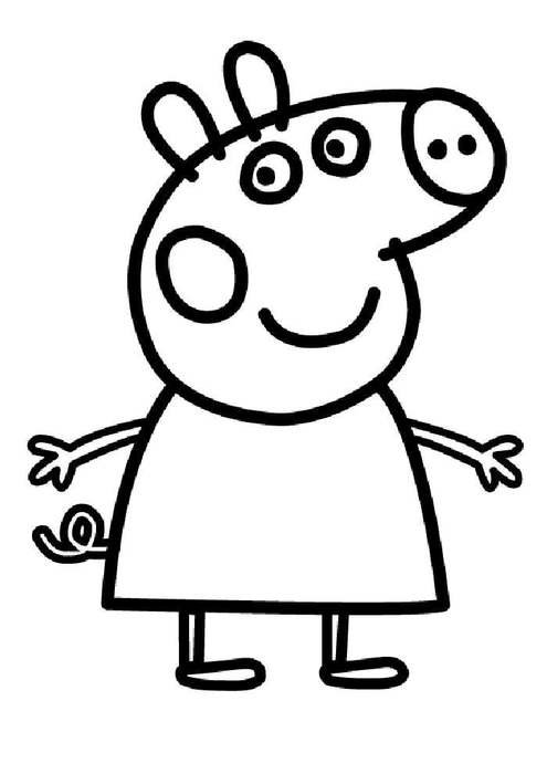 Pig In Mud Coloring Page drawing free image download