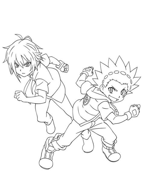 Spryzen Beyblade Colouring Pages - Free Colouring Pages