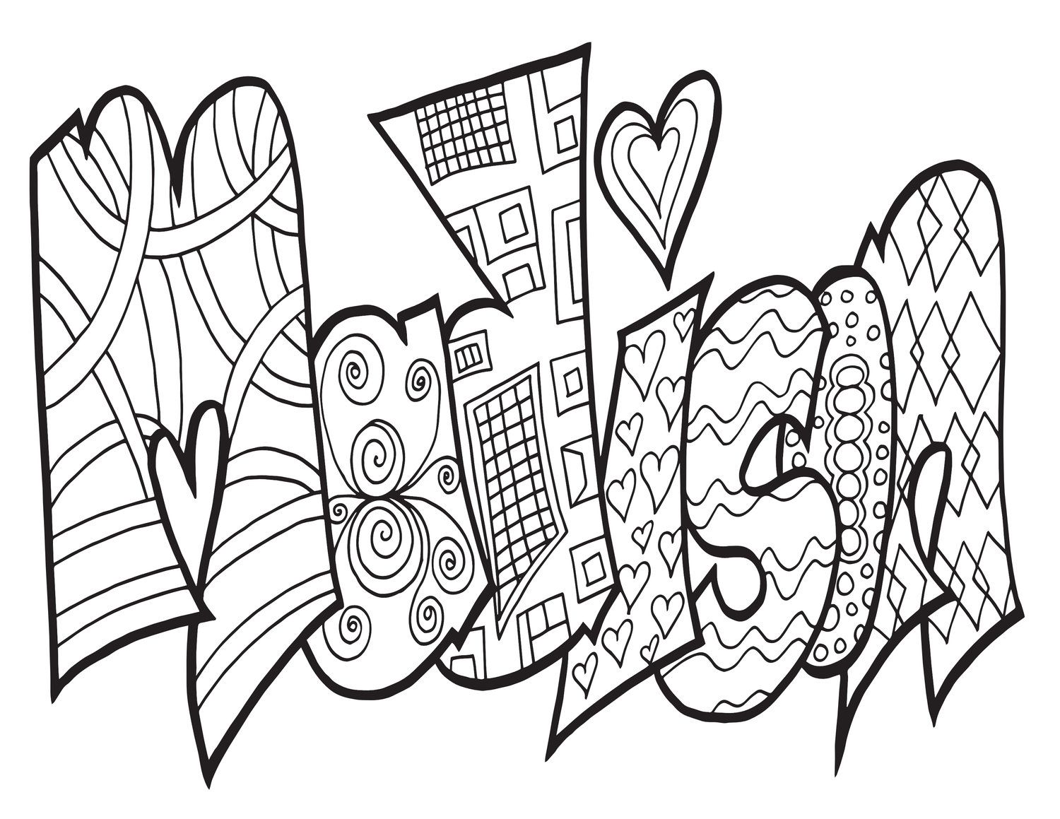 CLICK HERE TO DOWNLOAD YOUR FREE MADISON COLORING PAGE Get any ...