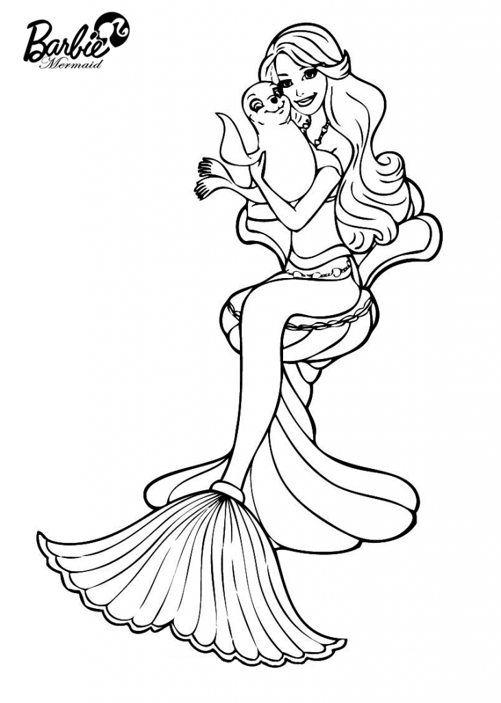 Barbie Mermaid Coloring Pages - Best Coloring Pages For Kids