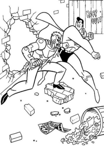 35 Free Superman Coloring Pages Printable