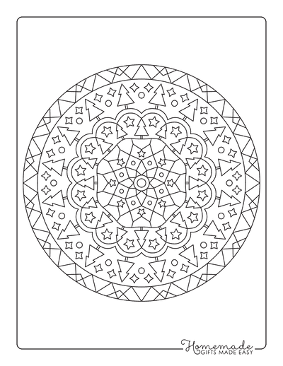 Free Printable Mandala Coloring Pages