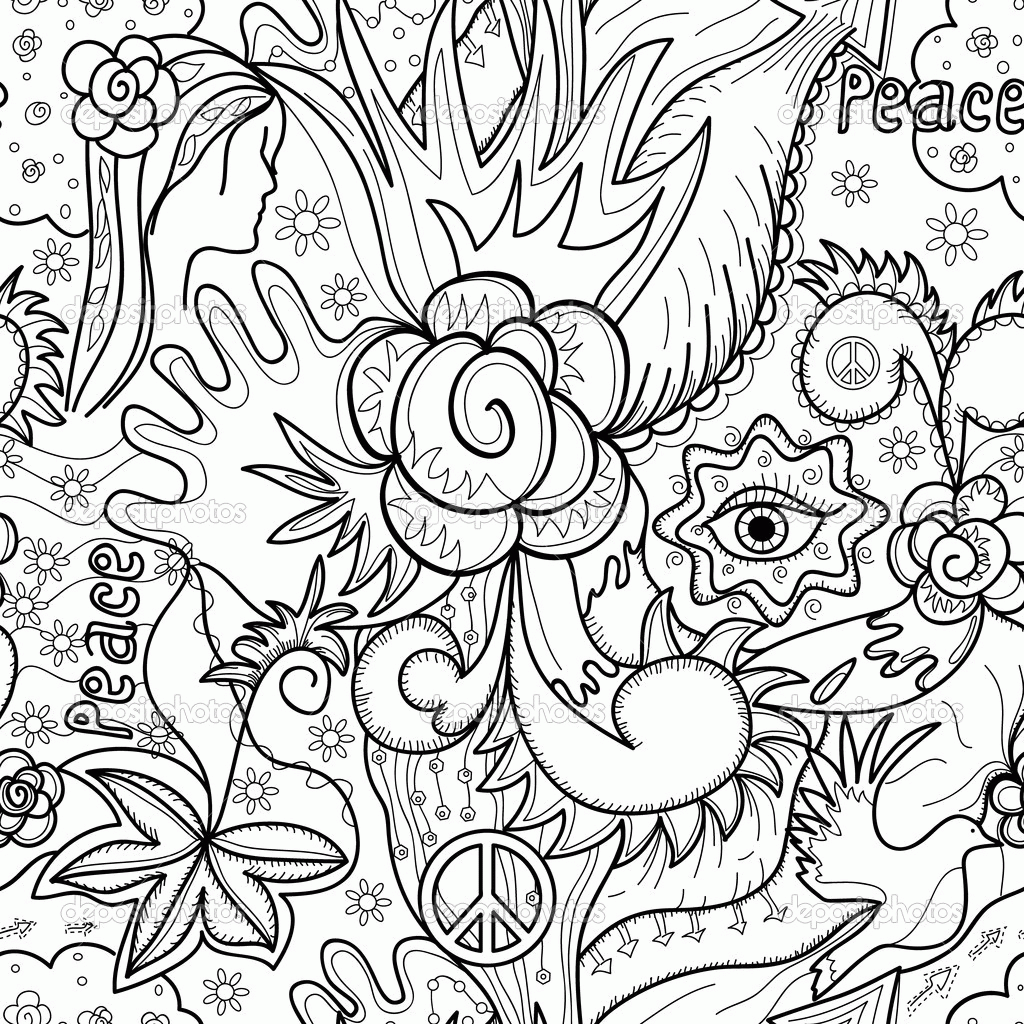 Amazing of Abstract Coloring Pages To Print With Abstract #3280