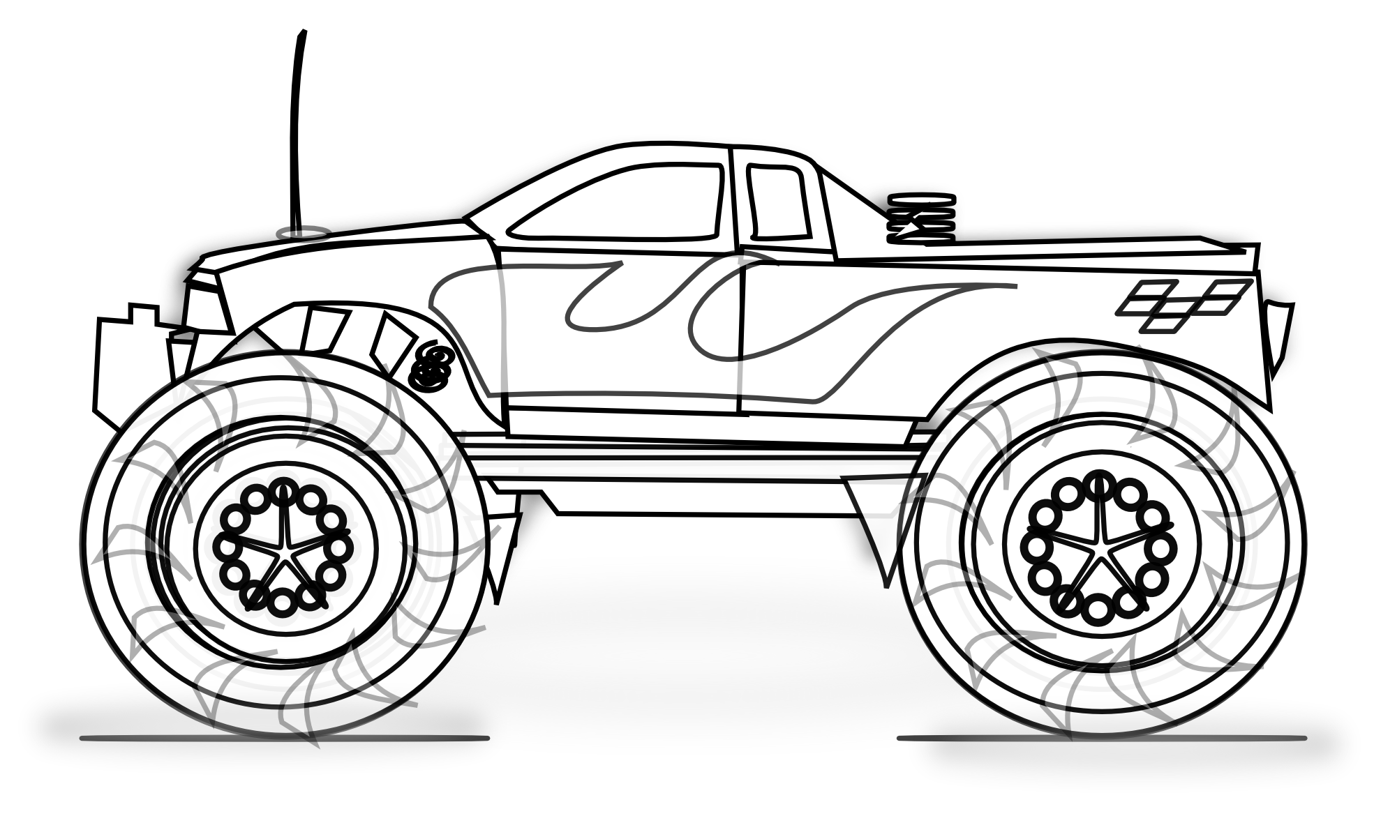 simple car coloring pages | Only Coloring Pages